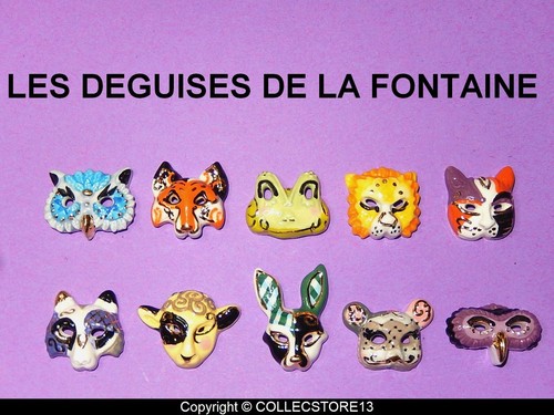 Serie complete feves les - de,