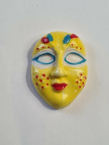 Fève masque carnaval - (e),